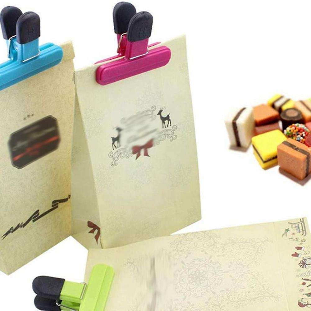 9 Pcs Chip Bag Food Packages Clips Sealing Clips Air Tight Seal Grip