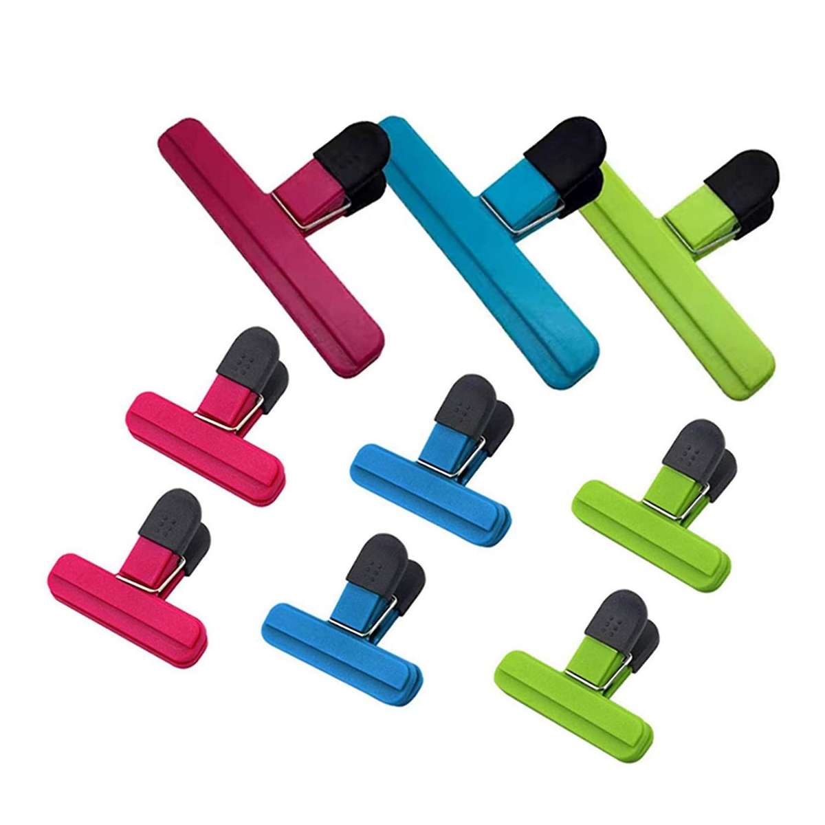 9 Pcs Chip Bag Food Packages Clips Sealing Clips Air Tight Seal Grip