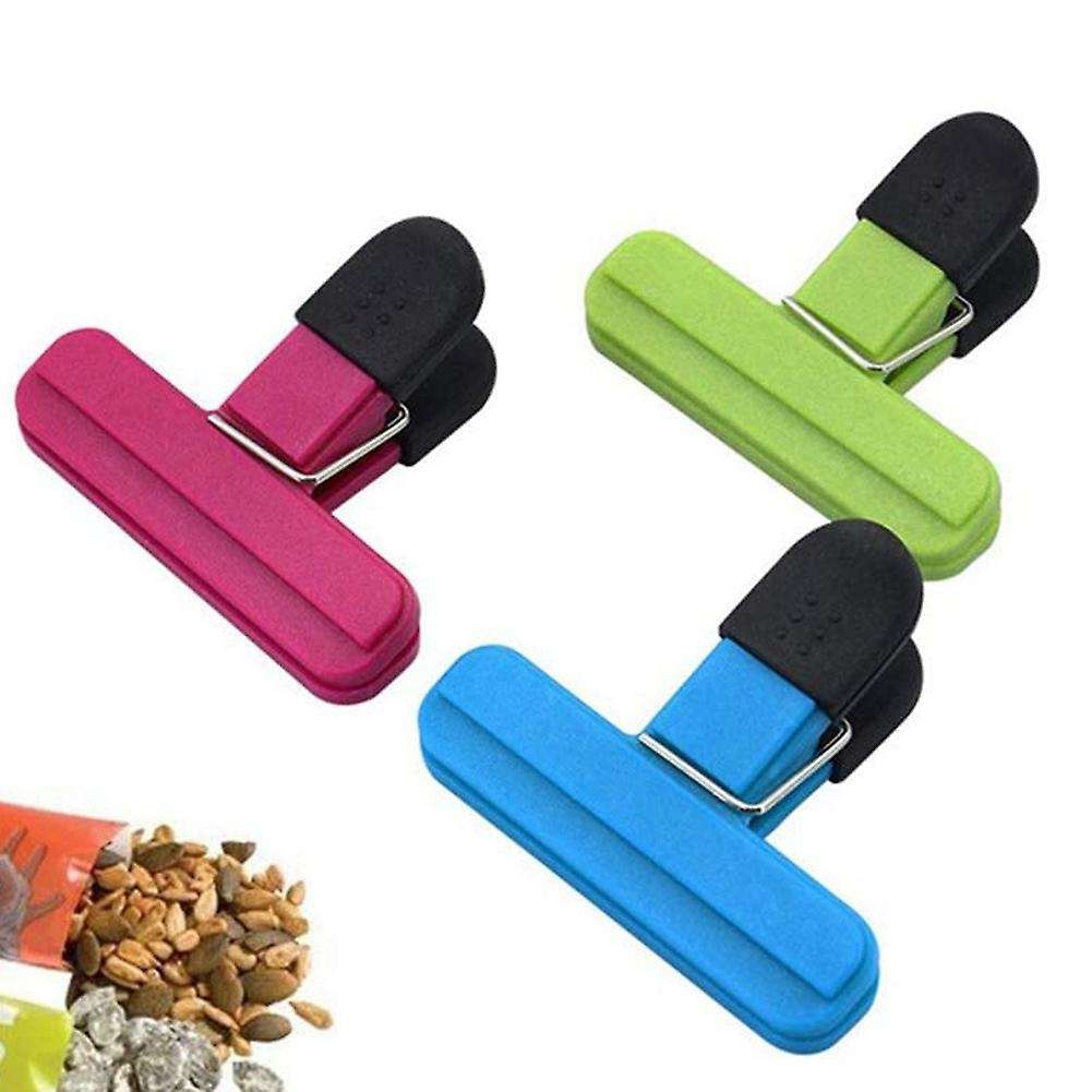 9 Pcs Chip Bag Food Packages Clips Sealing Clips Air Tight Seal Grip