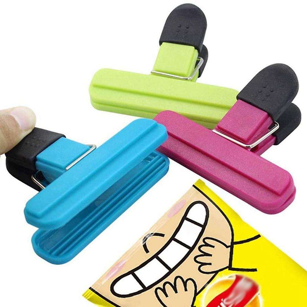 9 Pcs Chip Bag Food Packages Clips Sealing Clips Air Tight Seal Grip