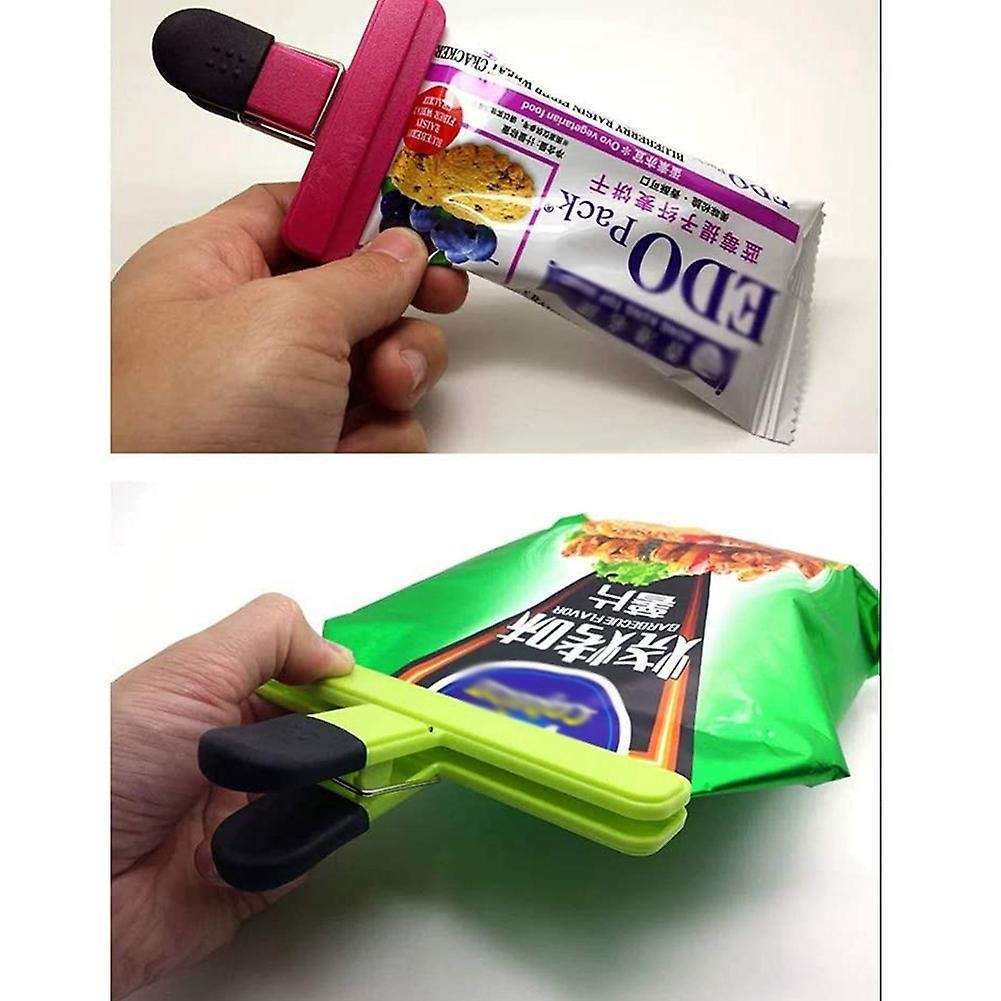 9 Pcs Chip Bag Food Packages Clips Sealing Clips Air Tight Seal Grip