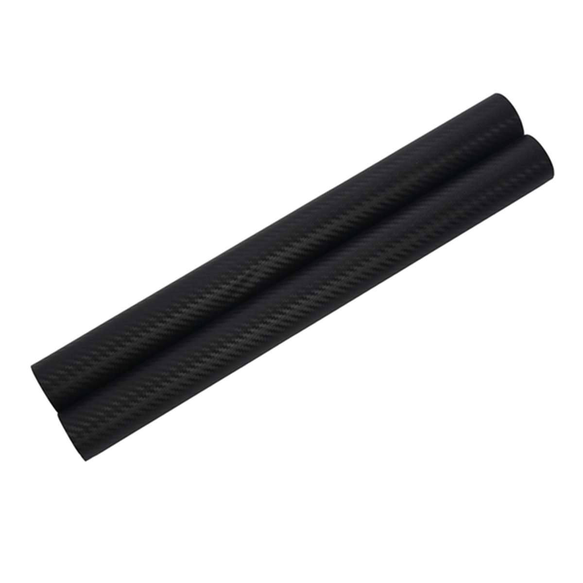 2pcs 40cm X 200cm 3d Carbon Fiber Wrap Decal Car Home Wallpaper Black