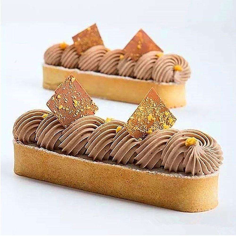 4pcs Durable Mousse Ring Dessert Cake Mold Tiramisu Mold