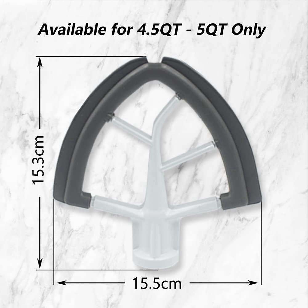 Flex-edge Paddle Attachment for Kitchenaid Tilt-head Stand Mixer