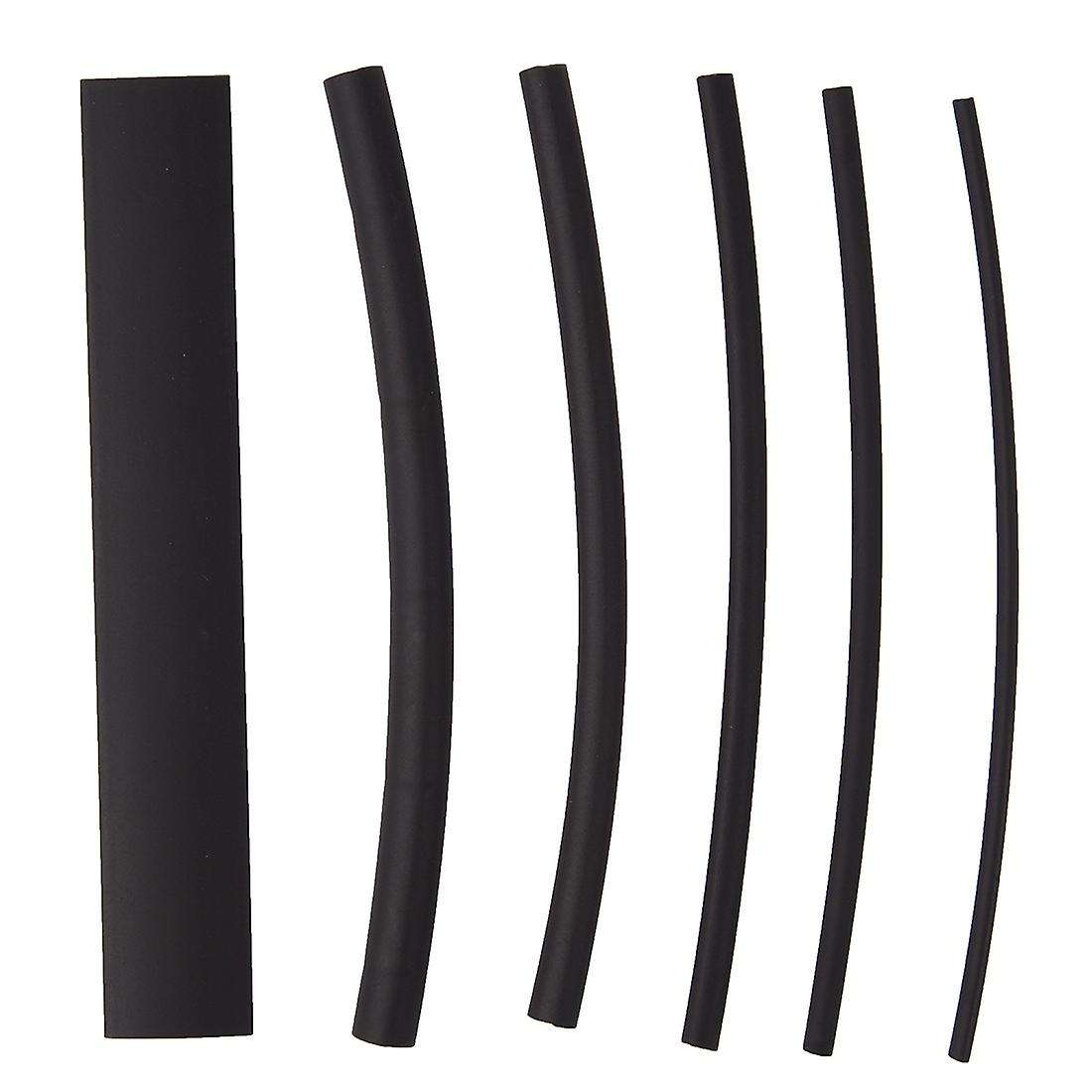 53pcs Heat Shrink Black Adhesive Glue Lined Tubing 3:1 Heatshrink.