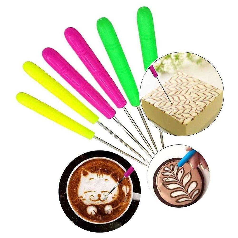 Acrylic Cookie Turntable,6 Cookie Scribe Needle,6 Brushes,2 Tweezers