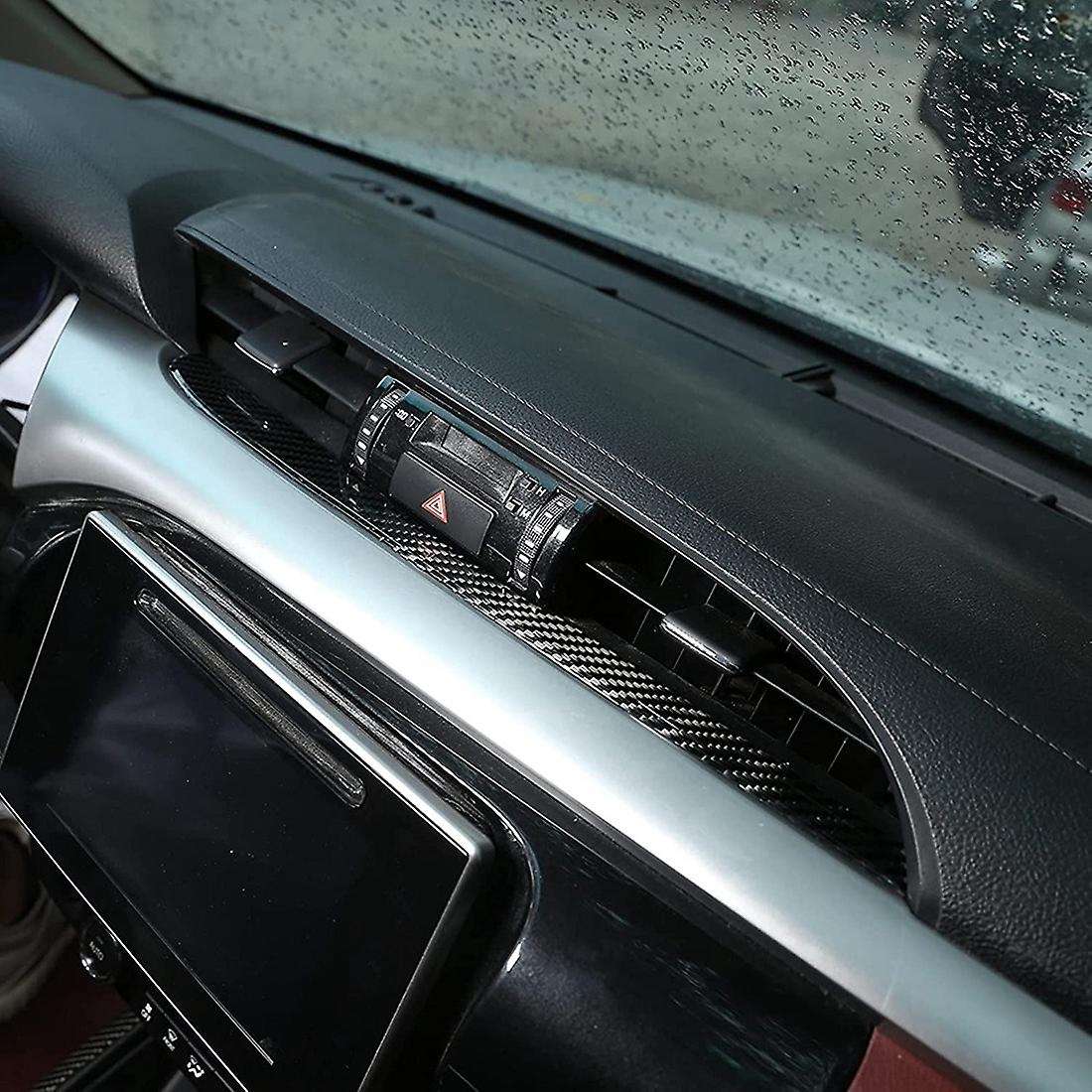 For Toyota Hilux 15-21 Sticker Central Control Vent Frame Trim Cover