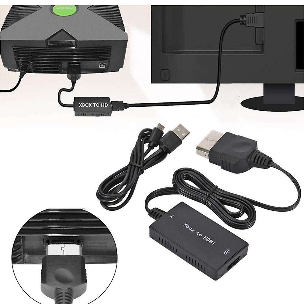 Hd for Xbox to Hdmi-compatible Adapter,for Xbox, Support 1080p/720p,b