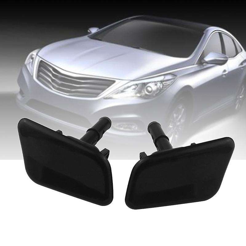 Car Front Head Light Lamp Headlight Washer Spray Nozzle Cover Cap