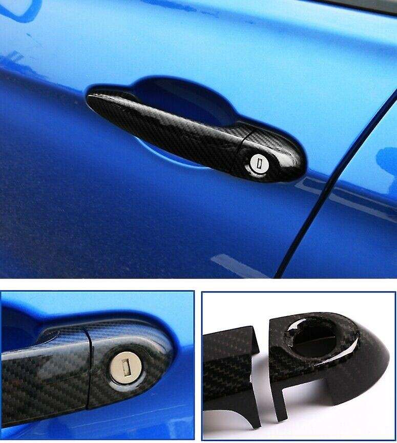 Carbon Fiber Outside Door Handle Cover For-bmw 1 2 3 4 Series E87 E90