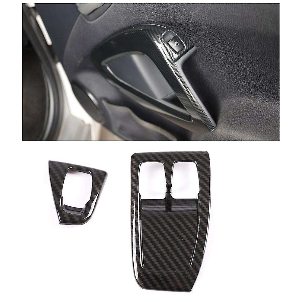 For Benz Smart 2010-14 Lift Switch Cover Trim Sticker ,carbon Fiber