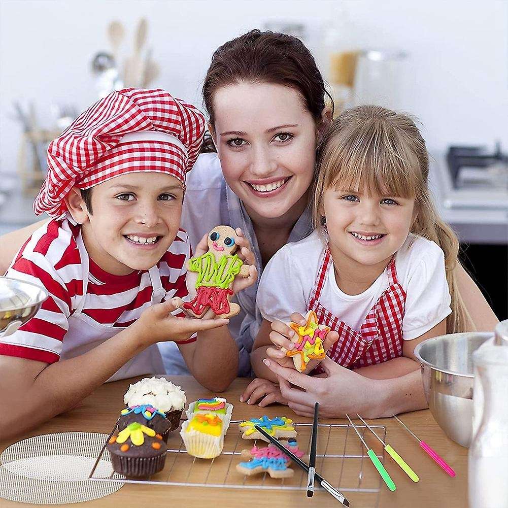 14 Pieces Cookie Decorating Kit Including Turntable, 2 Silicone Mats