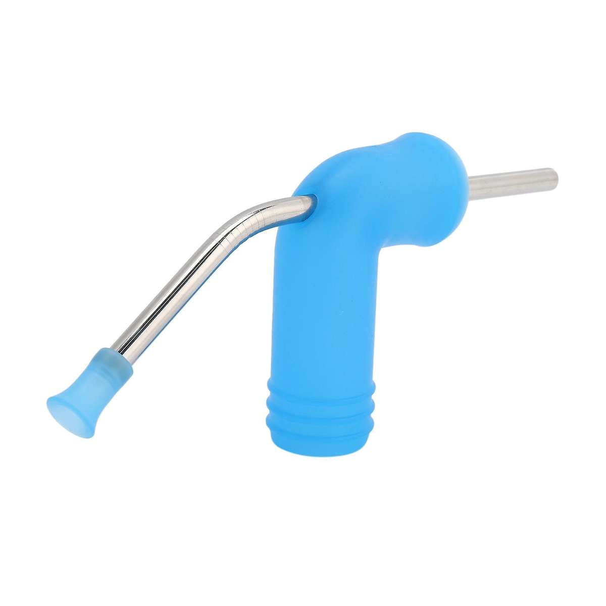 Beer Snorkel, Double Beer Snorkel, Beer Dispenser Blue