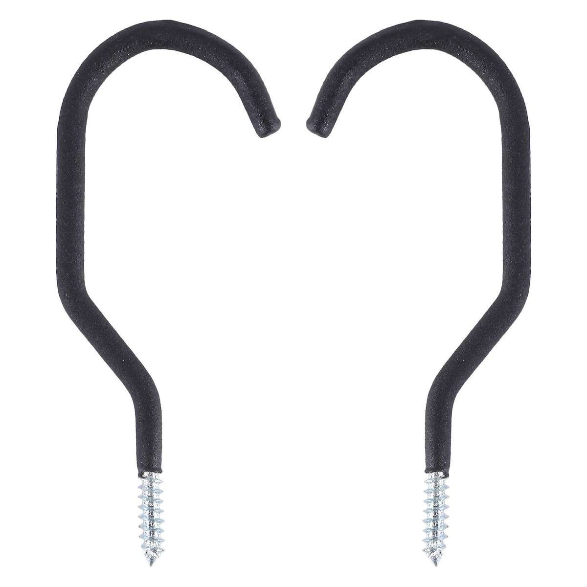 9 Pack Bike Storage Hook Rack, Heavy Duty Large Screw Hooks