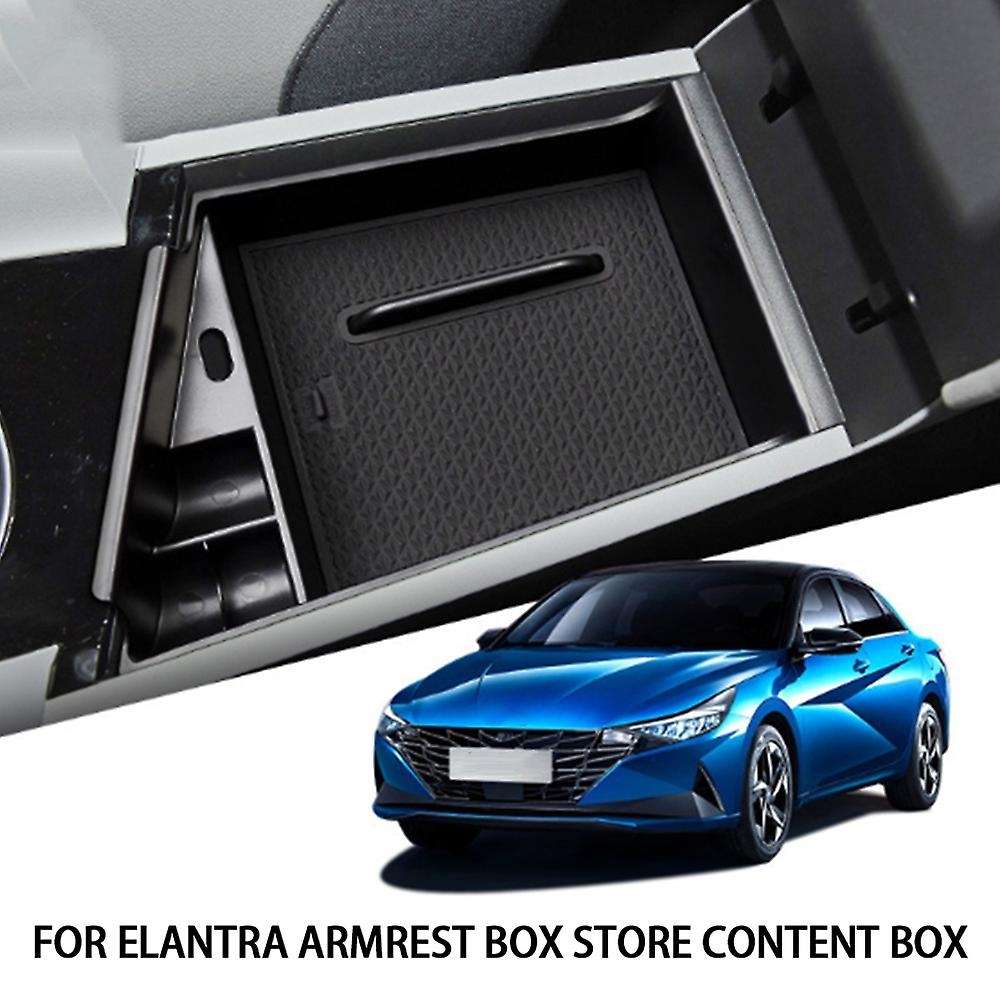 Car Central Control Storage Box Organizer for Hyundai Elantra 2021
