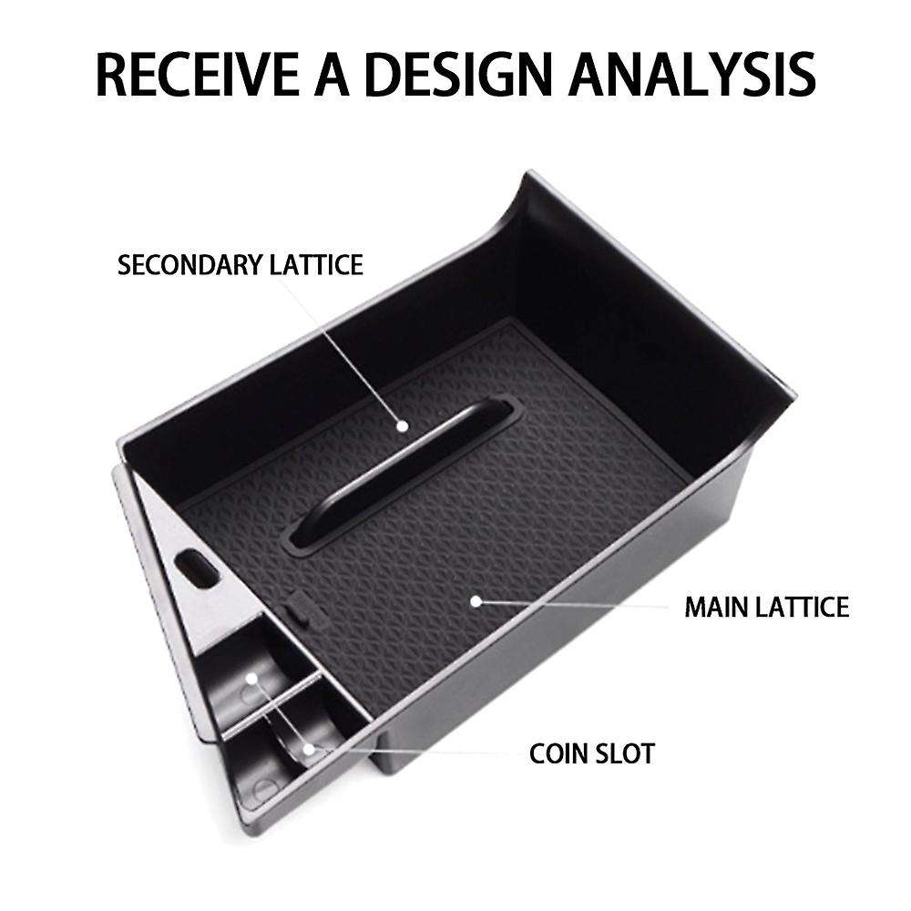 Car Central Control Storage Box Organizer for Hyundai Elantra 2021