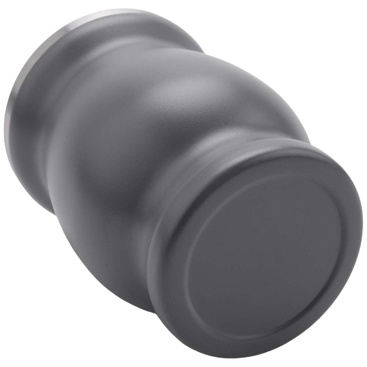 Double-wall Stainless Yerba Mate Gourd Tea Cup Set ,gray