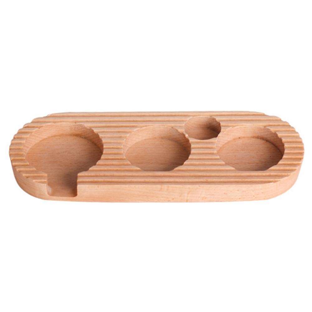 51/53mm Wooden Coffee Tamper Mat Press Powder Seat