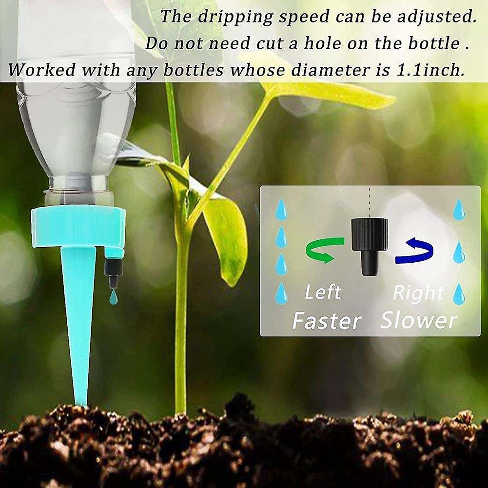 Self Watering Devices-15pack Irrigation Drippers with Release Valve
