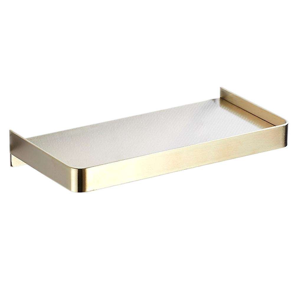 Bathroom Shelf Phone Storage Rack Shelves(gold)