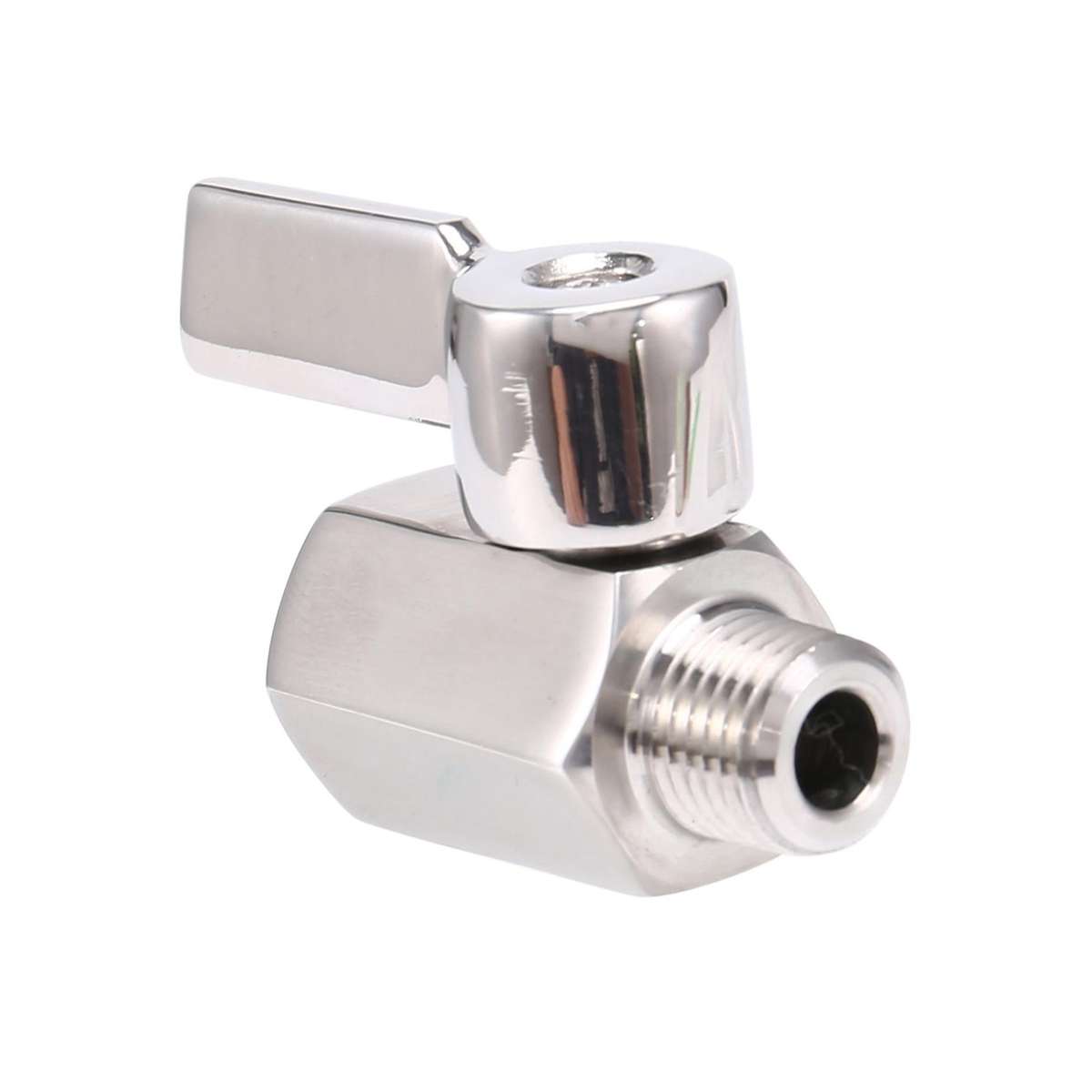 1/4inch Mini Ball Valve,female Npt X Male Npt Thread, Shut-off Valve