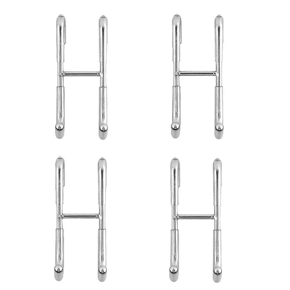Shower Door Hooks, Towel Hanger for Bathroom, Door Hooks, Silver