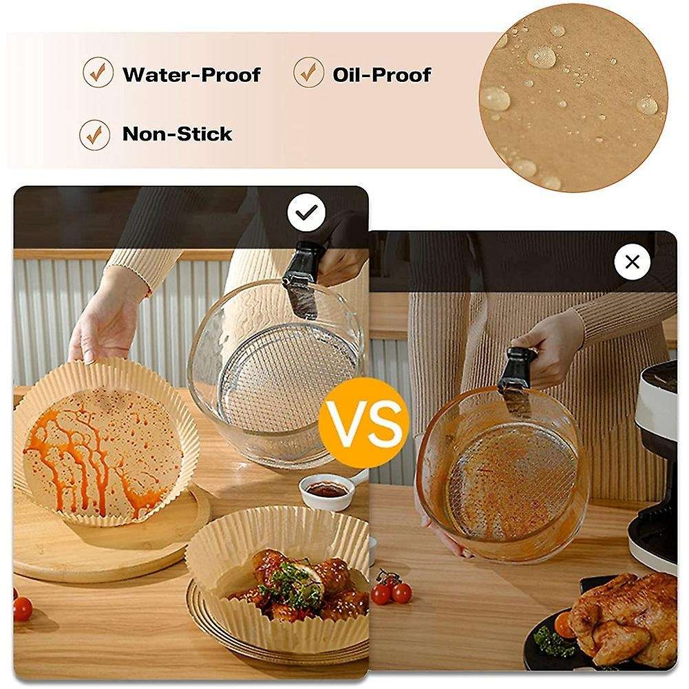 Air Fryer Disposable Paper Liner, Non-stick Liners, for Baking