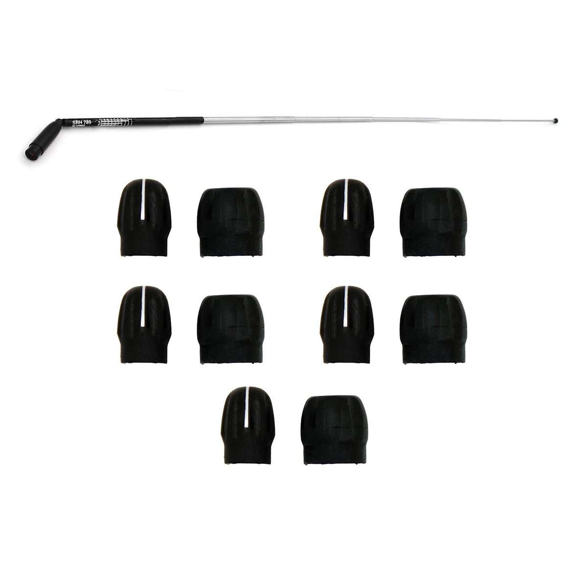 Srh789 Sma Male 95-1100mhz Foldable Telescopic Antenna