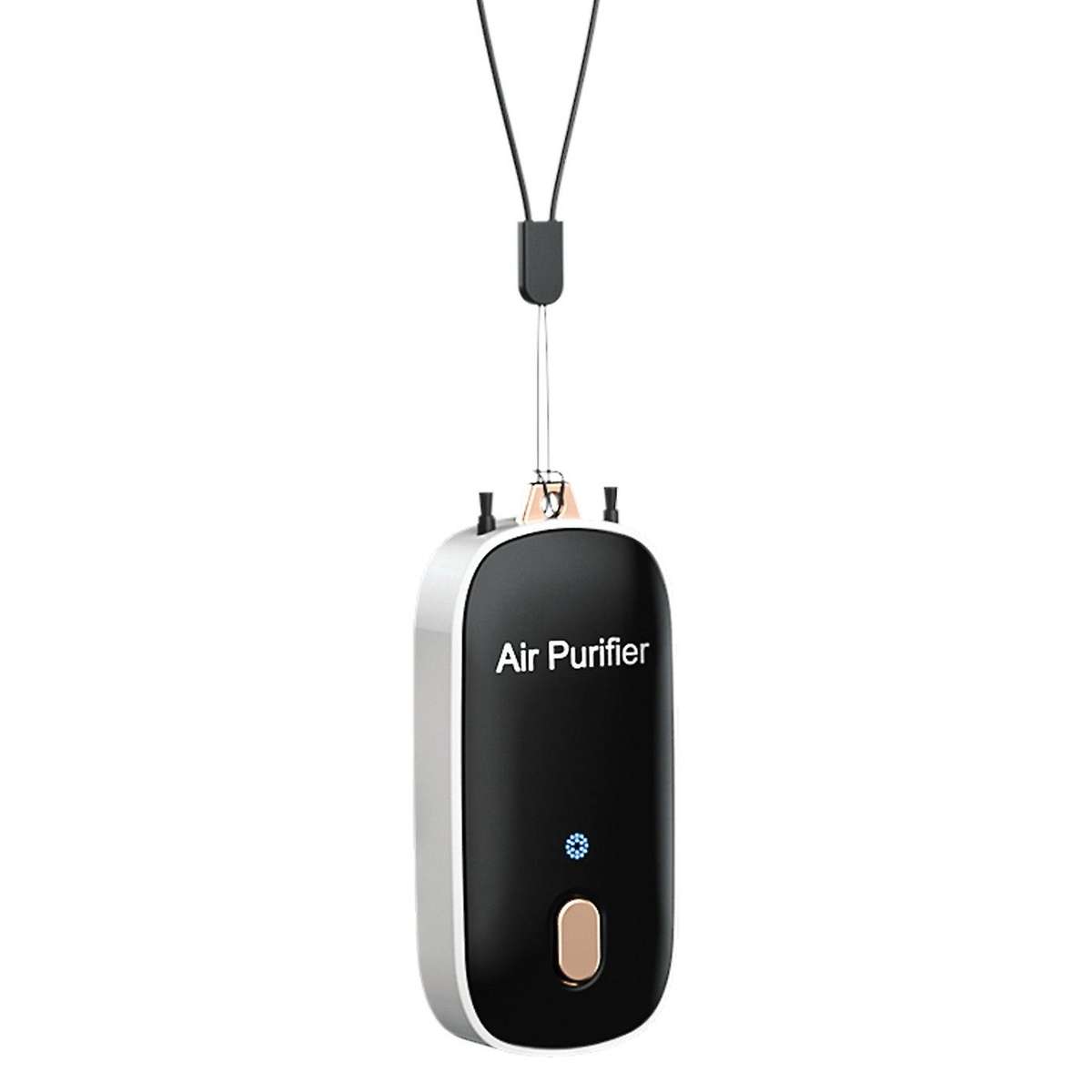 Purifier Mini 24h Working Collar Clip Hanging Neck Air Purifier White