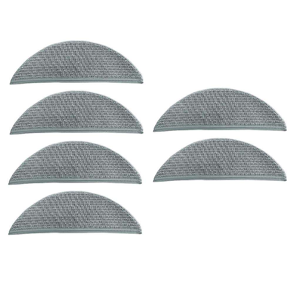 6pcs Mop Cloth Rag Parts for Xiaomi Lydsto R1 Sweeper Mop Cloth Robot