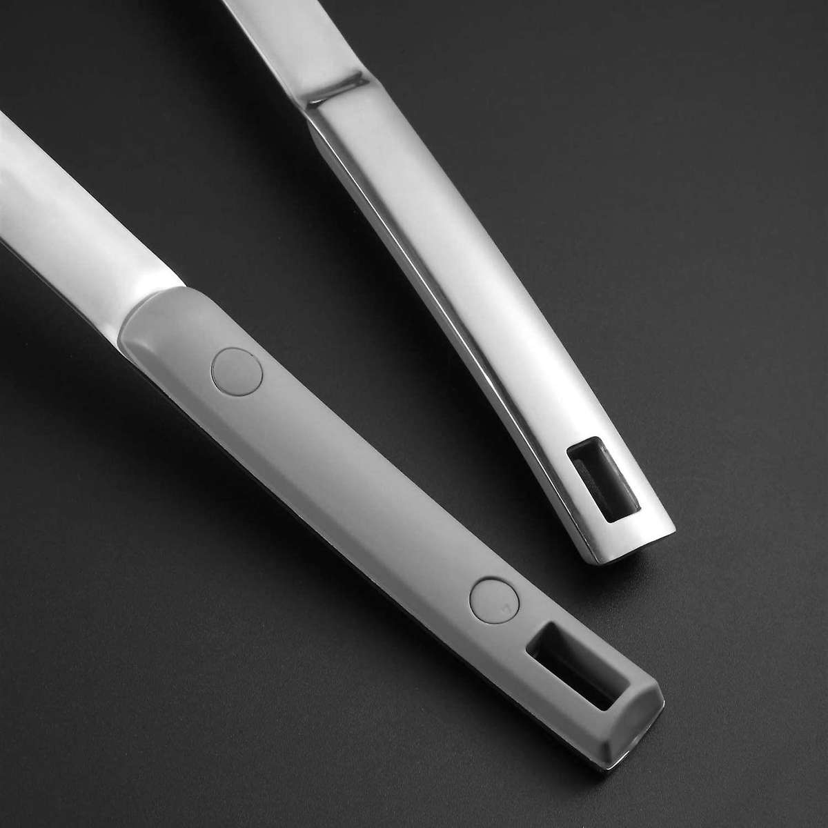 Skimmer Slotted Spoon Set, Large Scoop Colander, Comfortable Grip