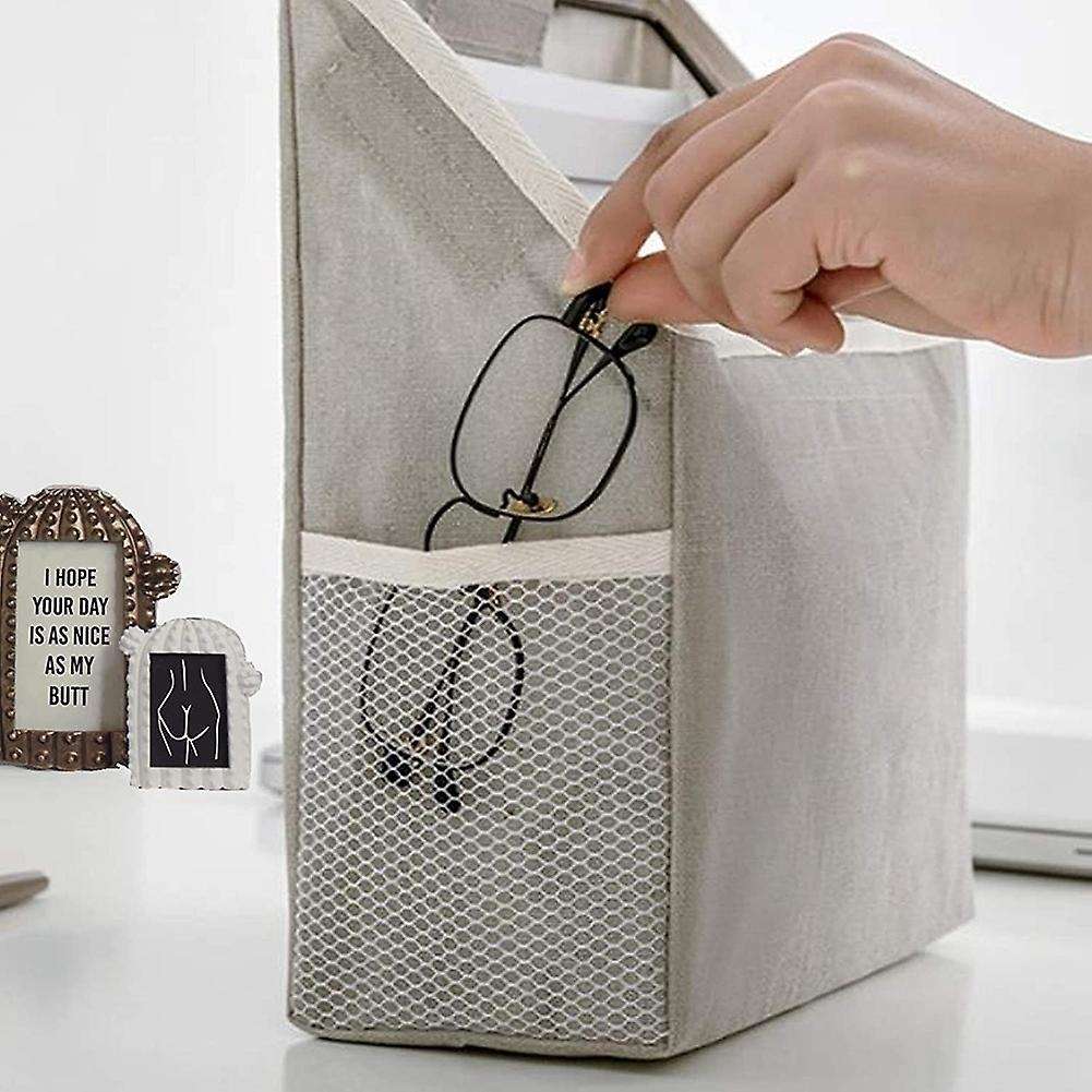 3 Pack Wall Hanging Organizer Bag,for Pocket,dormitory Storage(white)