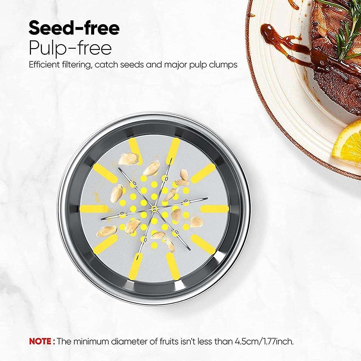 Lemon Squeezer Stainless Steel Manual Citrus Lemon Orange Juicer