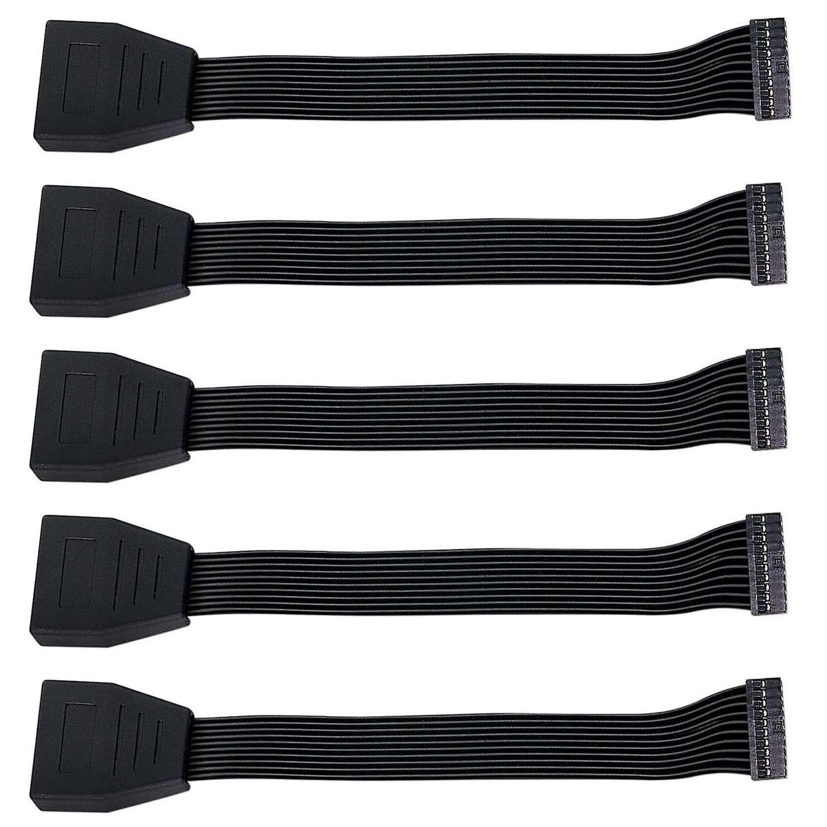 5pcs Usb3.0 Header Extension Cable,19/20 Pin Male to Female (5.9inch)