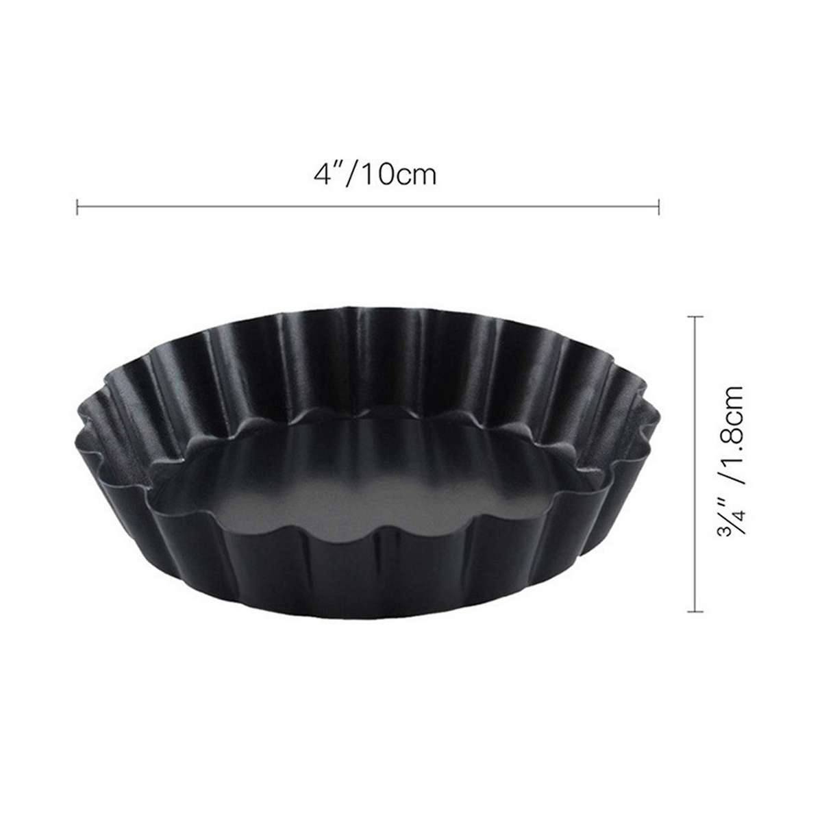 Pie Muffin Cupcake Pans Non-stick Tart Quiche Pan Round Bakeware