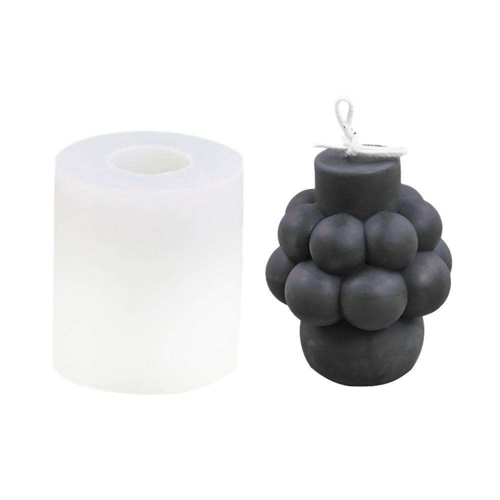 Silicone Candle Making Mold Silicone Bead Pillar Candle Mold