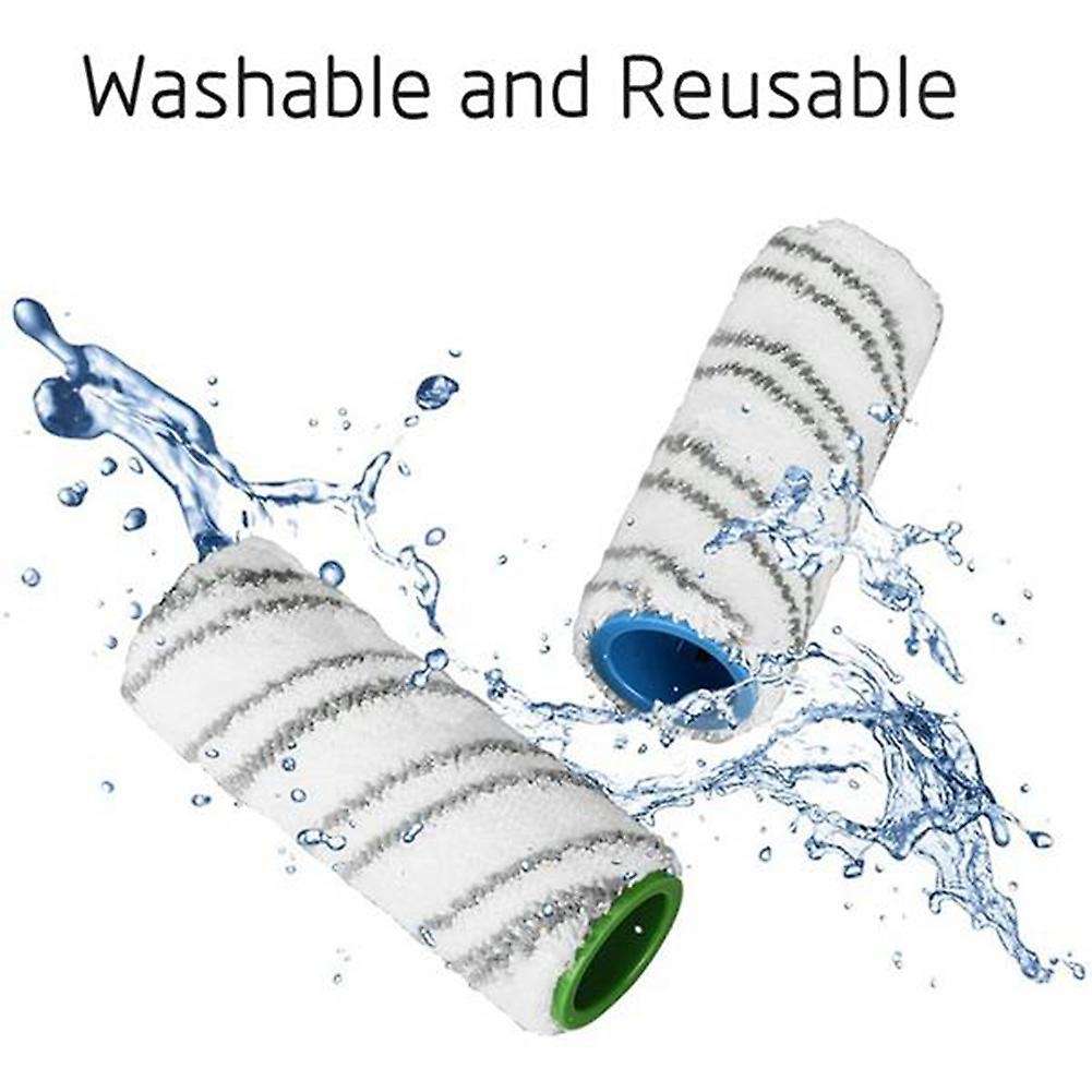 Replacement for Karcher Fc Multi-surface Rollers Grey