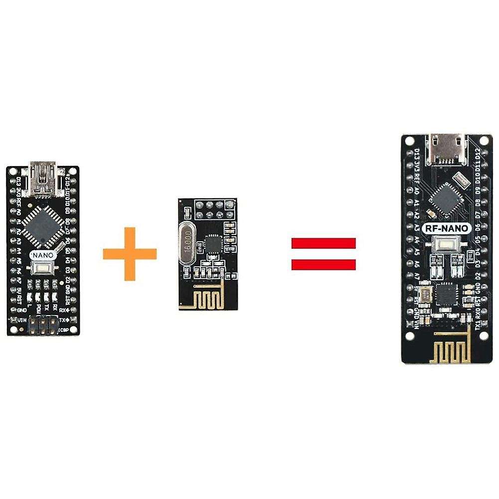 For Arduino Nano V3.0 Mirco-usb Upgrade Board Nrf24l01 Ble Wireless