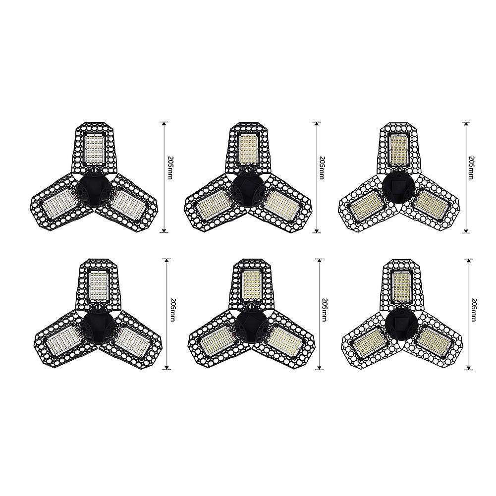 Led Garage Lamp 60w Deformable Light for Workshop Lamp(cold White)