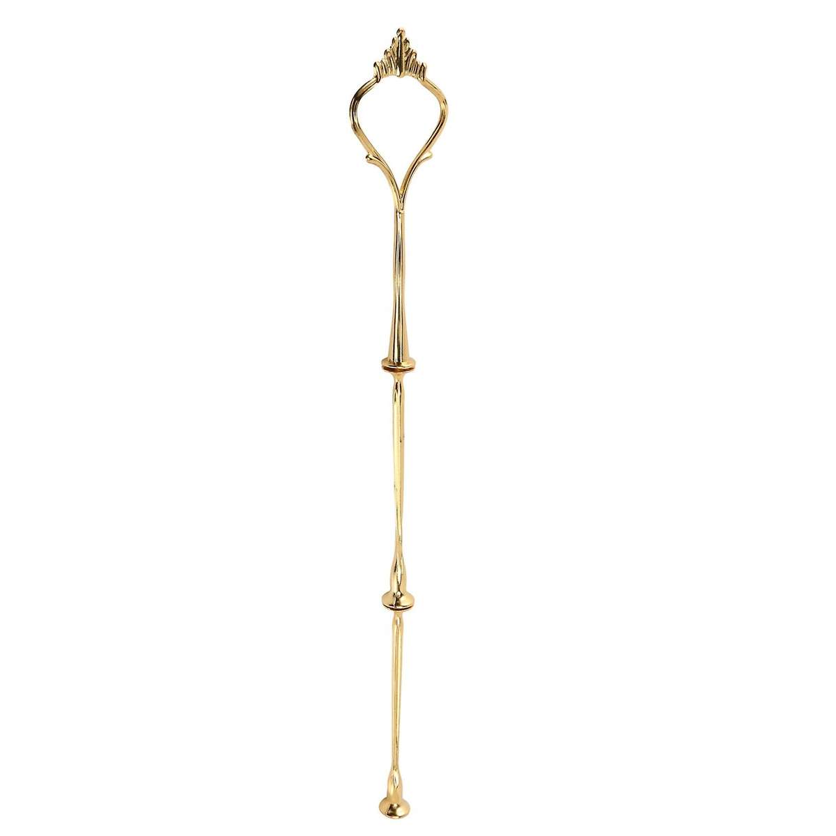 8 Sets 3 Tier Crown Cake Plate Stand Fittings for Party Silver&golden