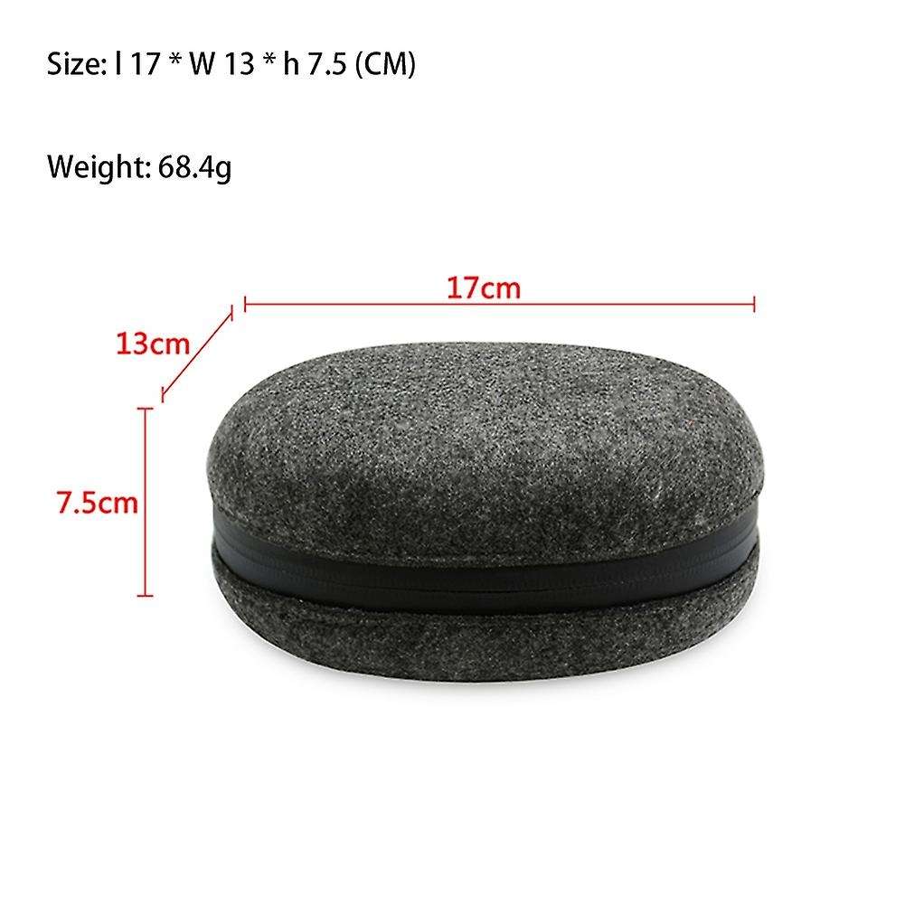 For Beats Solo Pro Headset Box Felt Headphone Case Storage Cover