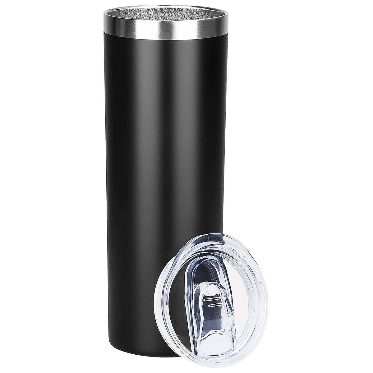 Stainless Steel Tumbler 20oz Double Wall Insulated Cups -black