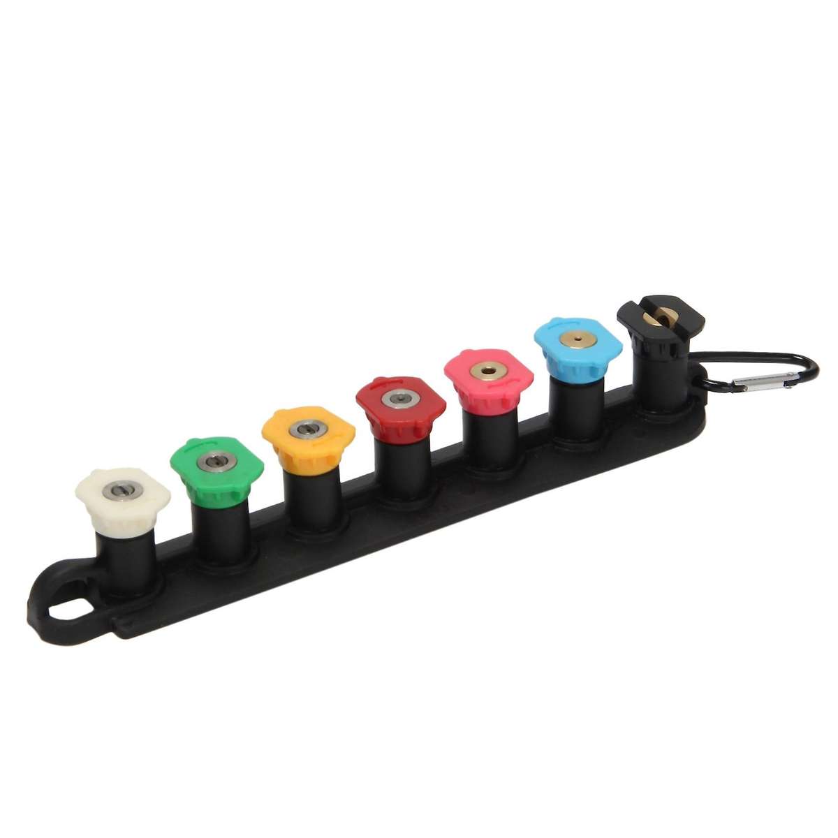 Pressure Washer Nozzle Tips Set with Nozzle Holder, 7 Spray Nozzle