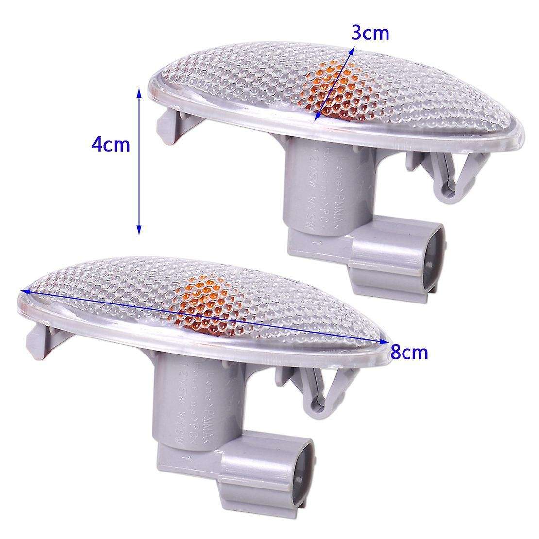 2x Car Side Turn Signal Lamp for Toyota Corolla Camry Yaris 2006-2013