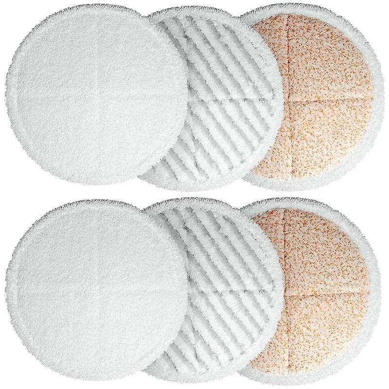 6 Pack Mop Cleaning Pad Kit Pads for Bissell Spinwave 2039a 2124