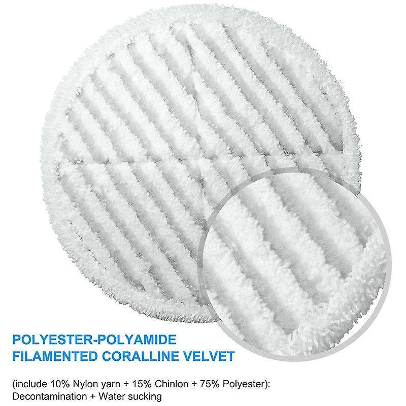 6 Pack Mop Cleaning Pad Kit Pads for Bissell Spinwave 2039a 2124