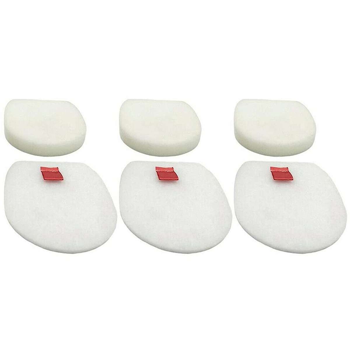 6 Set Sponge Filter for Shark Ic300 Iz251uk Iz201uk Vacuum Cleaner