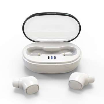 [Truely Wireless] Portable Business bluetooth 5.0 Earphone Super Bass Noise Cance... (COLOR.: WHITE)