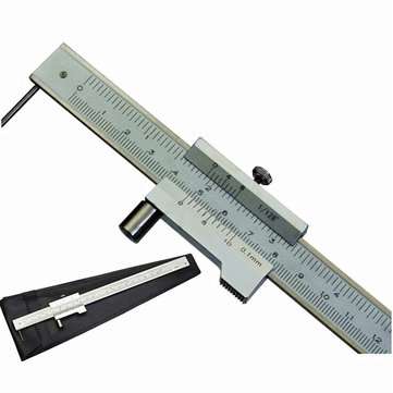 0-200mm Marking Vernier Caliper With Carbide Scriber Parallel Marking Gauging Ruler Measuring Instru