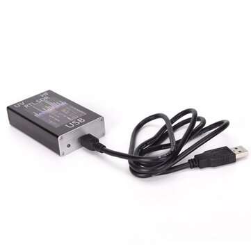 100KHz-1.7GHz Software Radio Full Band RTL-SDR Receiver Aviation Shortwave Broadband Support Compute